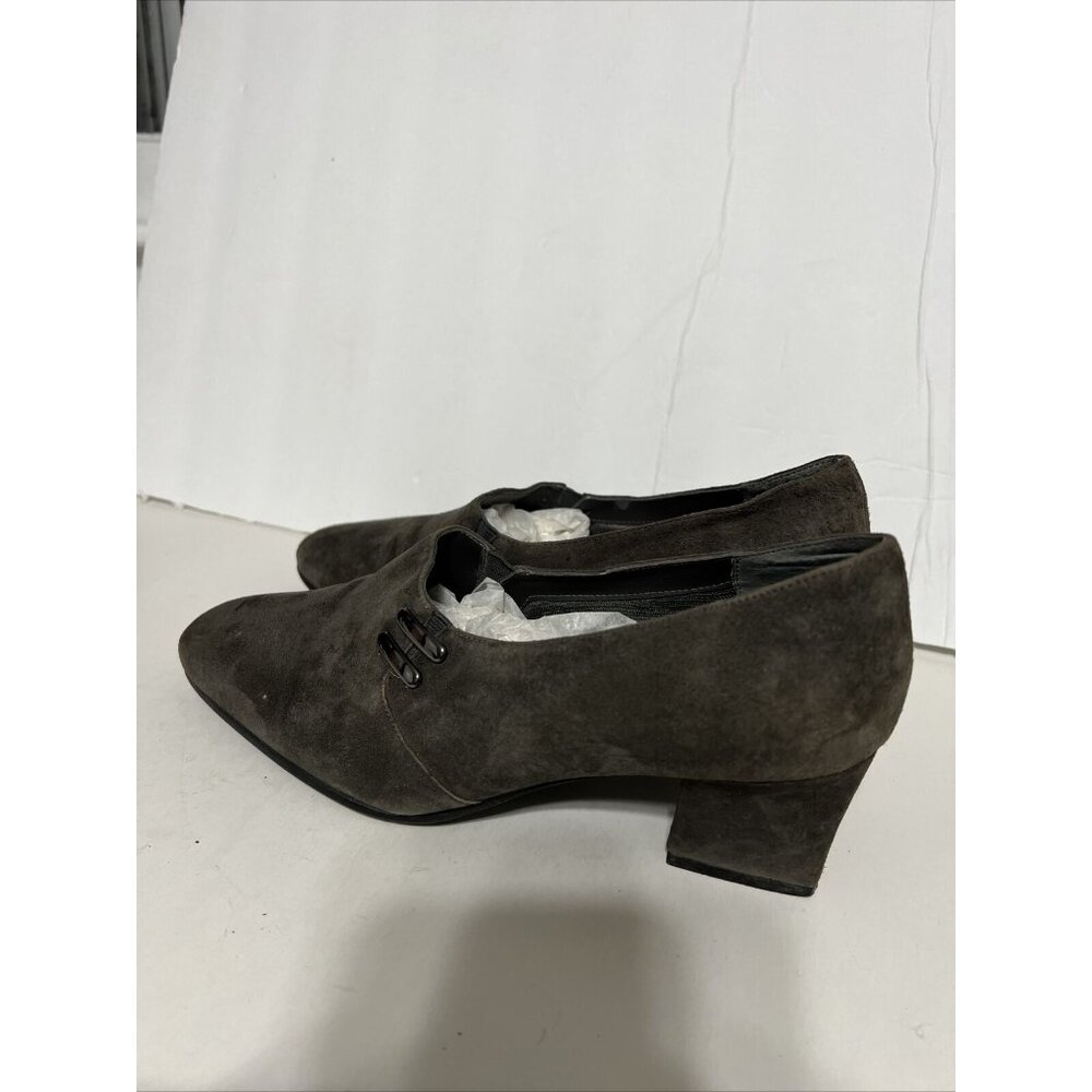 Karen Scott‎ Women's Soft Step Shoe Booties Size 7 1/2 M, Riley, Suede Leather